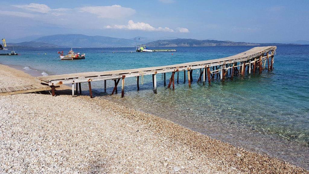 Krouzeri Beach Apartments Nisaki  Esterno foto
